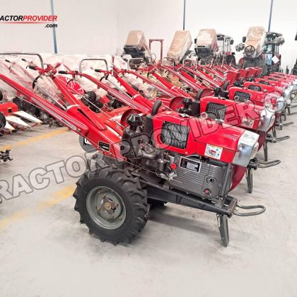 15HP 18HP 22HP Mini 2 Wheel Farm Walking Tractor with Plough/Rotary Tiller with Seat